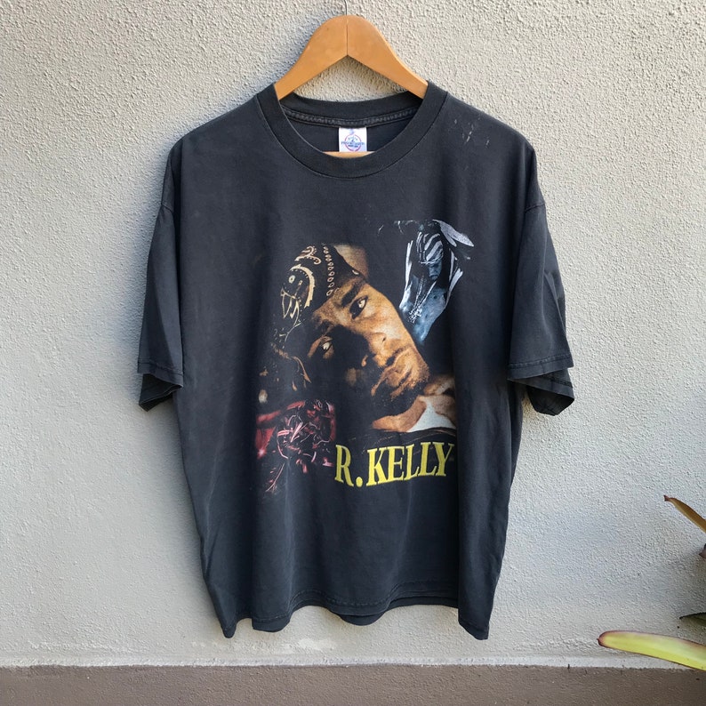 Vintage R KELLY and ASHANTI Rap Tee Tour Hiphop - Etsy