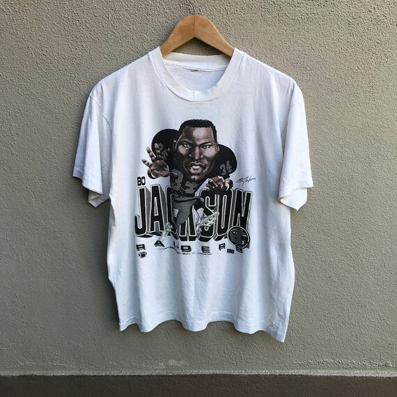 90s Bo Jackson RAIDERS VINTAGE TEE 90s Bo Jackson RAIDERS VINTAGE TEE