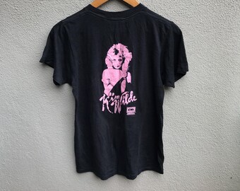 Vintage rare 80s KIM WILDE tee / new wave / post punk / vintage band