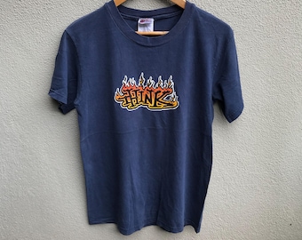 VTG Think Skateboard Skate Single Stitch Short Sleeve T
