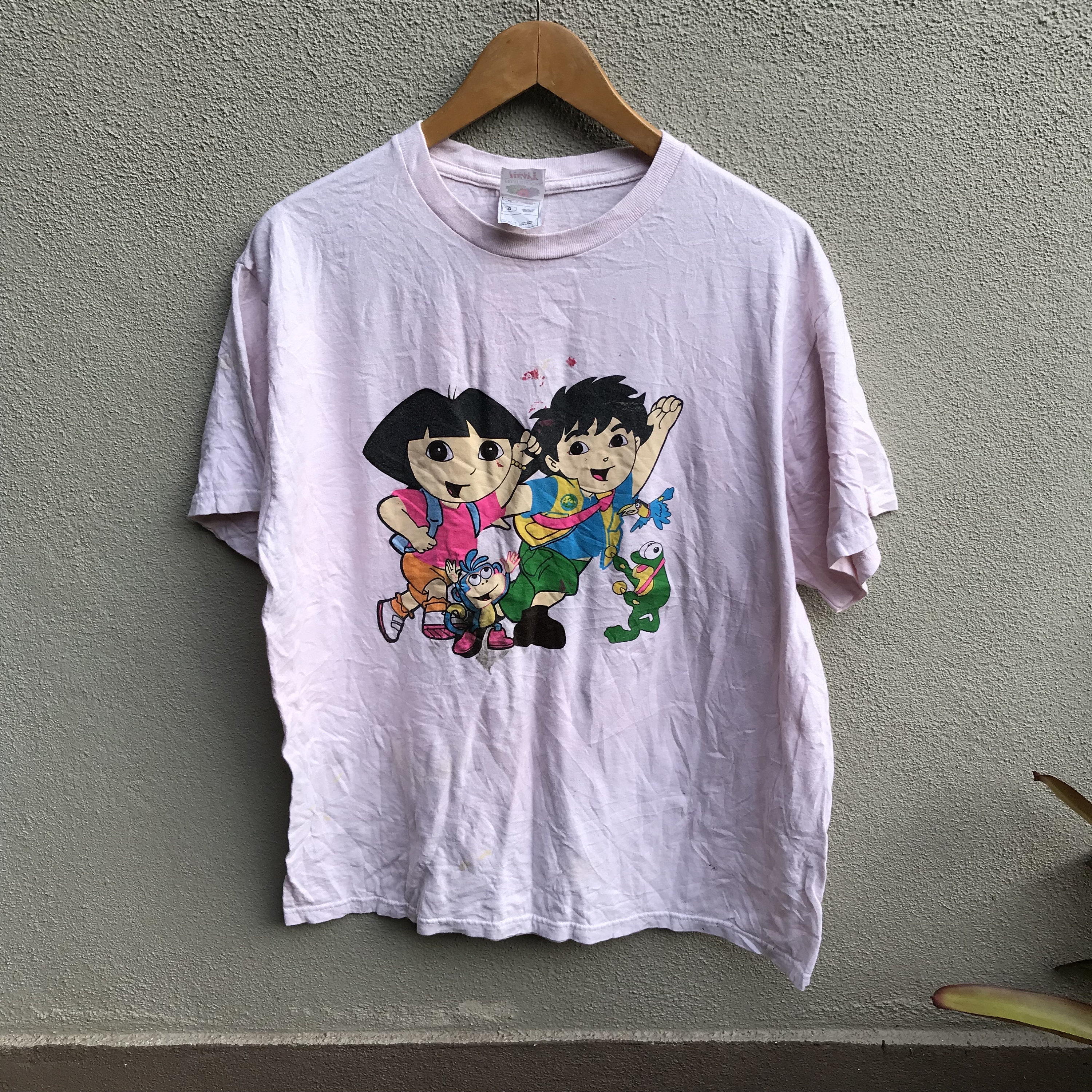 Vintage Rare DORA THE EXPLORER Tee / Vintage Cartoons / Large - Etsy