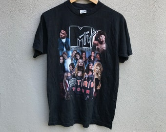 Vintage MTV TRL tour rap tee / hiphop music / destiny childs / nelly