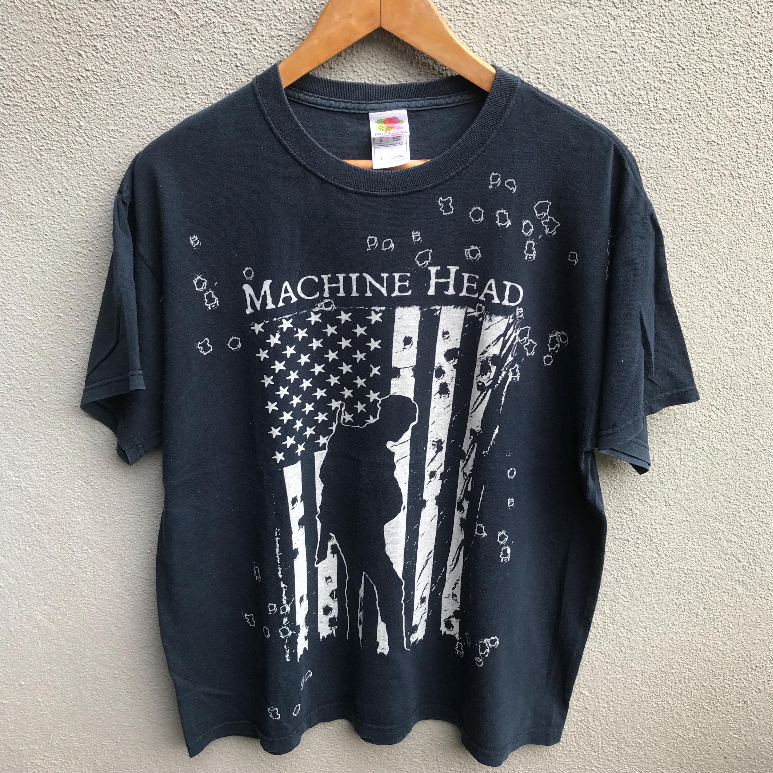 ヴィンテージ MACHINE HEAD バンド T シャツ オールオーバープリント 
