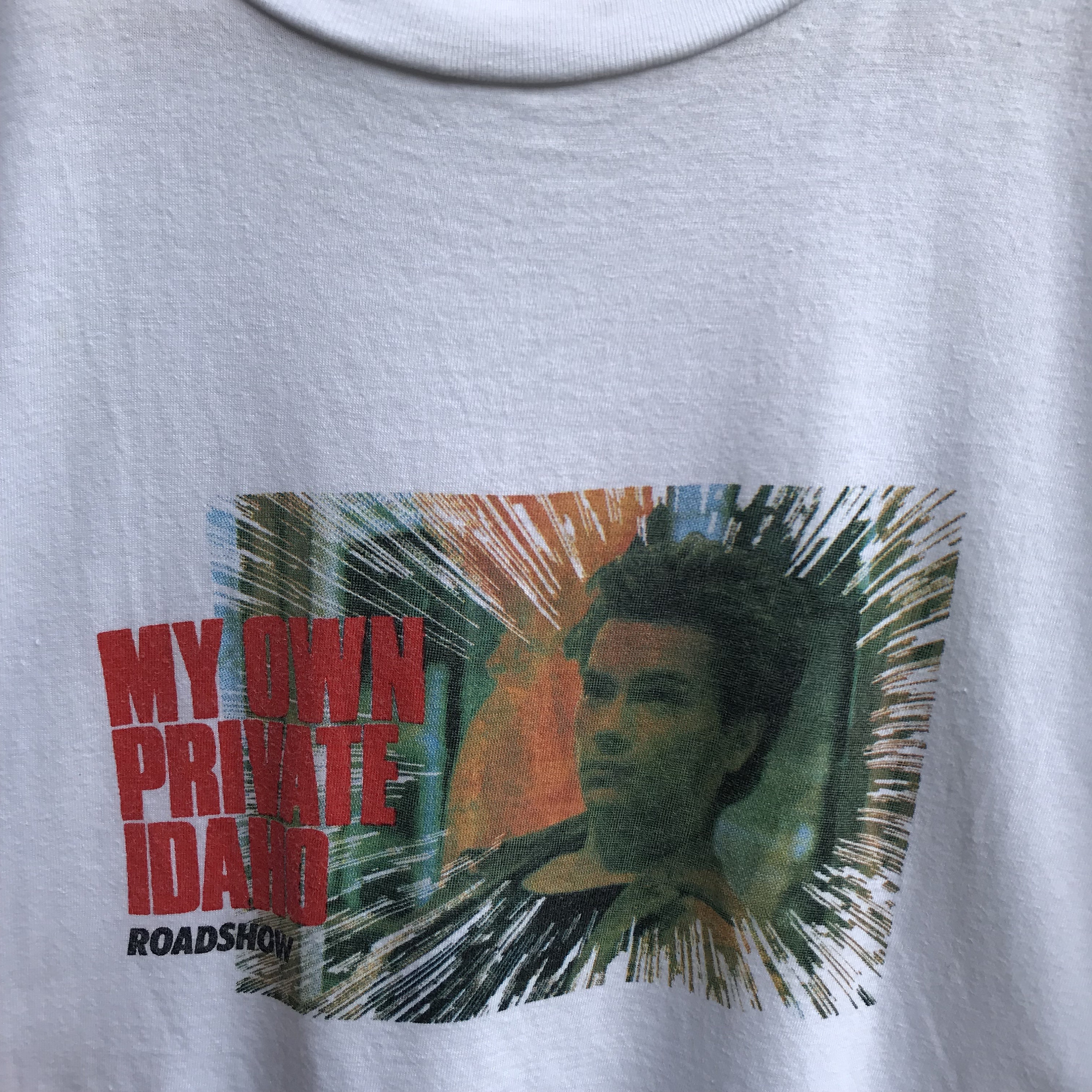 90年代ヴィンテージ『MY OWN PRIVATE』アイダホ映画Tシャツ