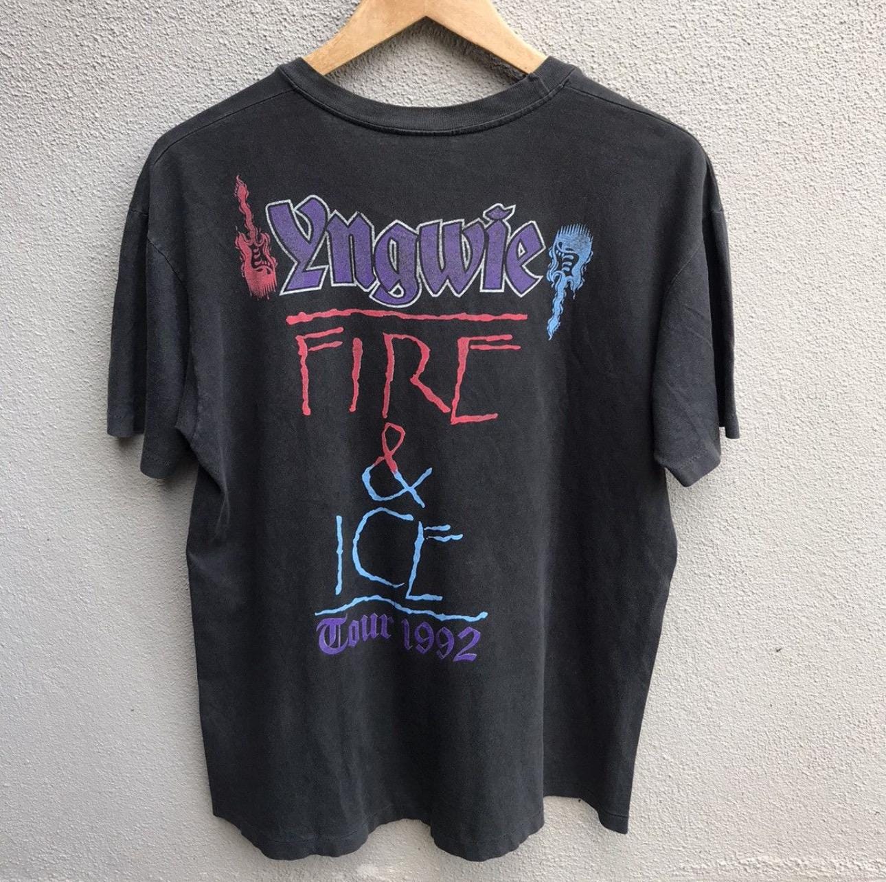 ヴィンテージ 90年代 YNGWIE MALMSTEEN バンドTシャツ ロック / ヘビー