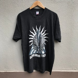 90s SOUNDGARDEN Tシャツ ロンT バンド グランジ 90年代のヴィンテージサウンドガーデングランジバンドのホワイト