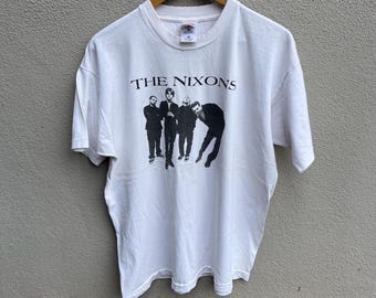 Vintage THE NIXONS band tee / post grunge / alternative rock / vintage band / Large