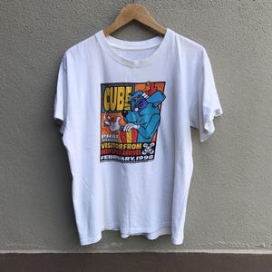Vintage 90s NISSAN CUBE poster by Frank Kozik tee / graphic art / photo tee
