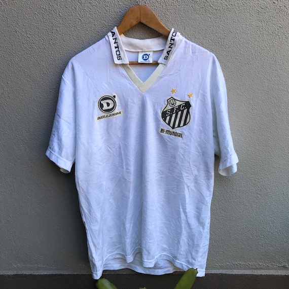 Vintage 90s SANTOS FC Club Jersey / Brazil Club / Vintage Football