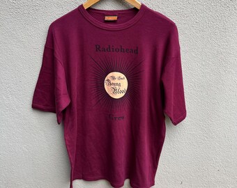 Vintage RADIOHEAD band tee crew / alternative rock / band shirt / vintage band / Large