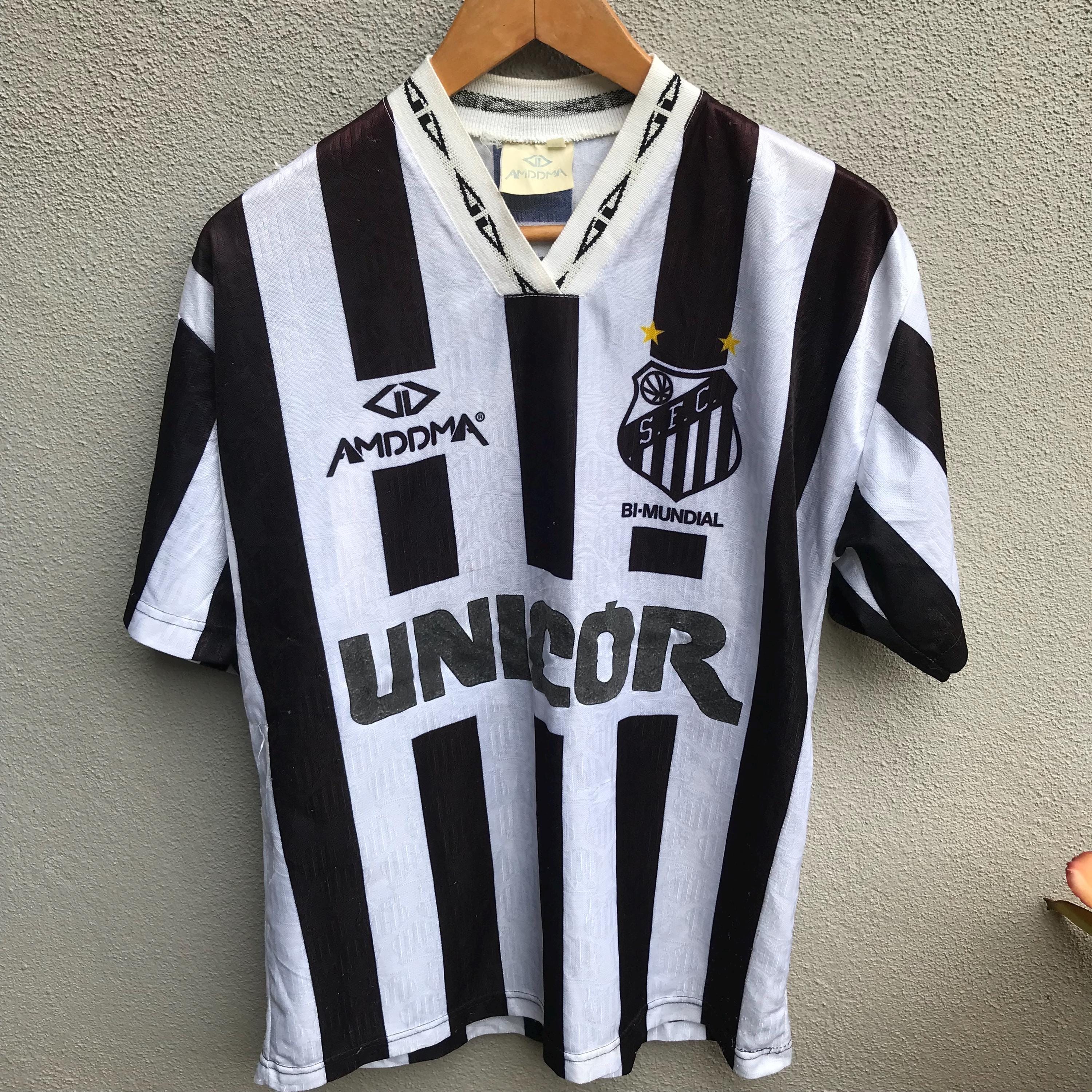 Vintage 90s SANTOS FC Club Brazil Jersey - Etsy