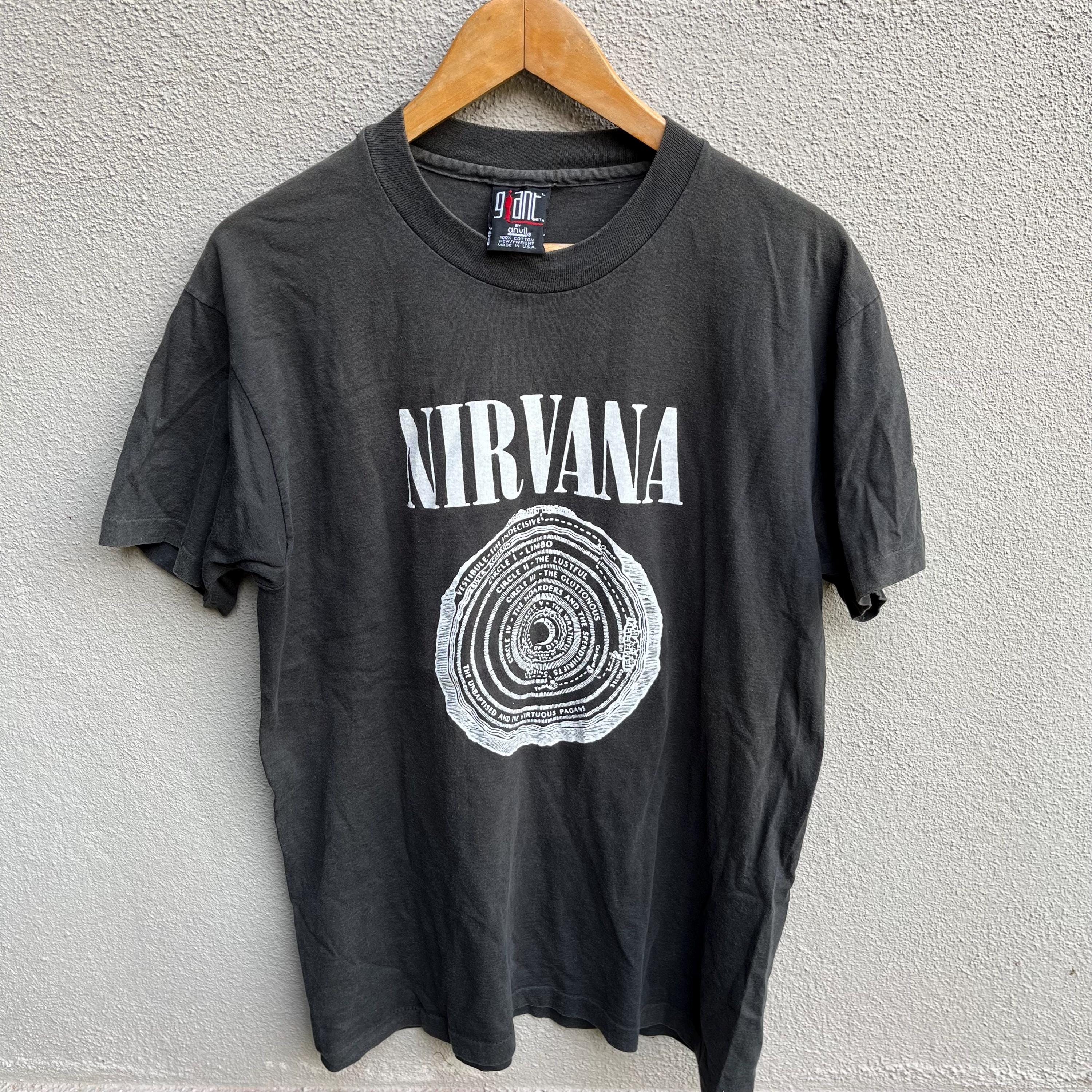 ヴィンテージ 90年代 NIRVANA バンド Tシャツ 玄関ホール / グランジ 