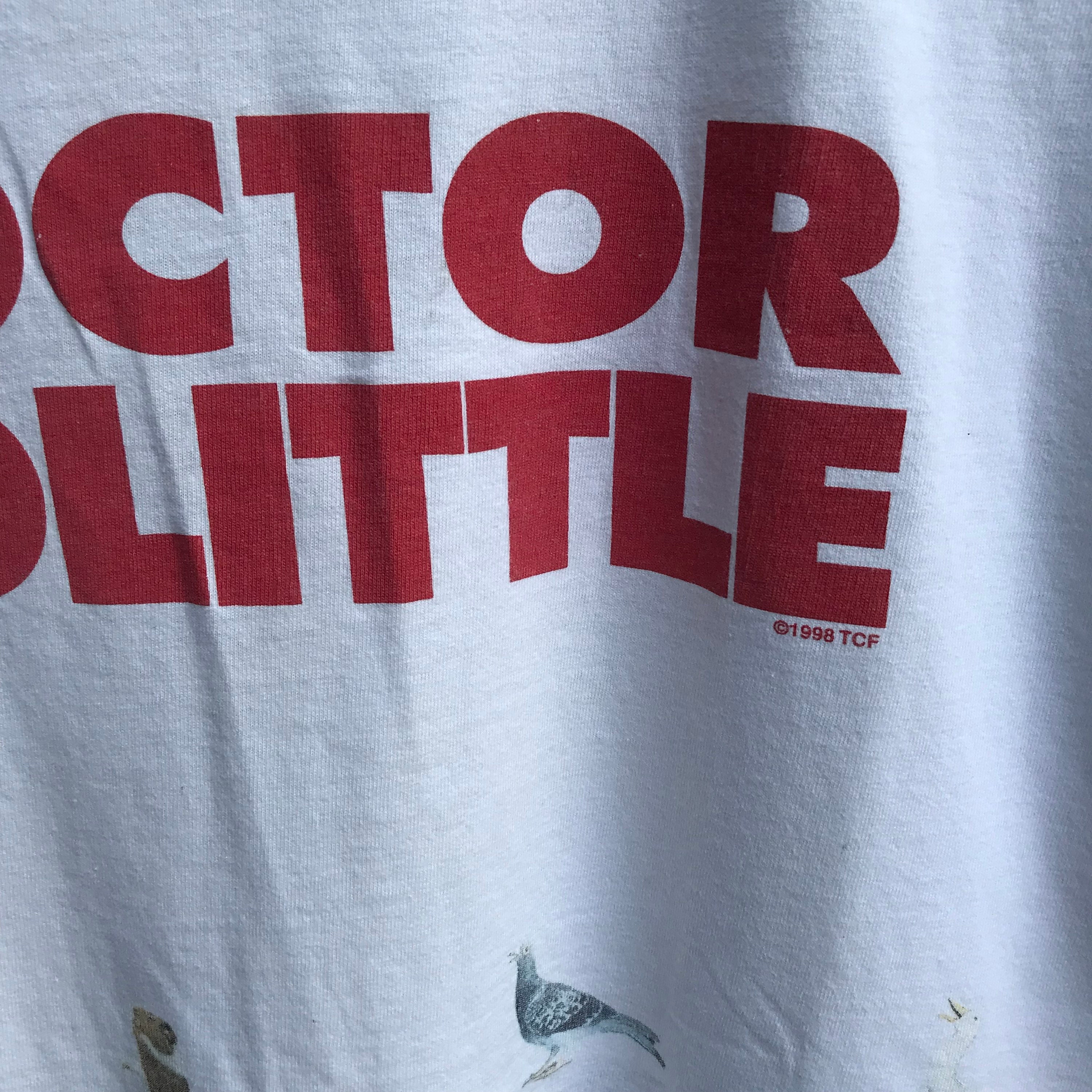 激レアムービーT 映画　ドクタードリトル　Tシャツ Lサイズ 激レアムービーT 映画 ドクタードリトル Tシャツ Lサイズ