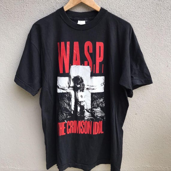 ヴィンテージ 90年代 WASP バンド Tシャツ ヘビーメタル / グラム 