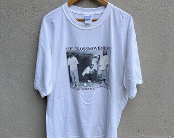 Vintage THE CROSS MOVEMENT rap tee / christian hiphop / rappers / Extra Large