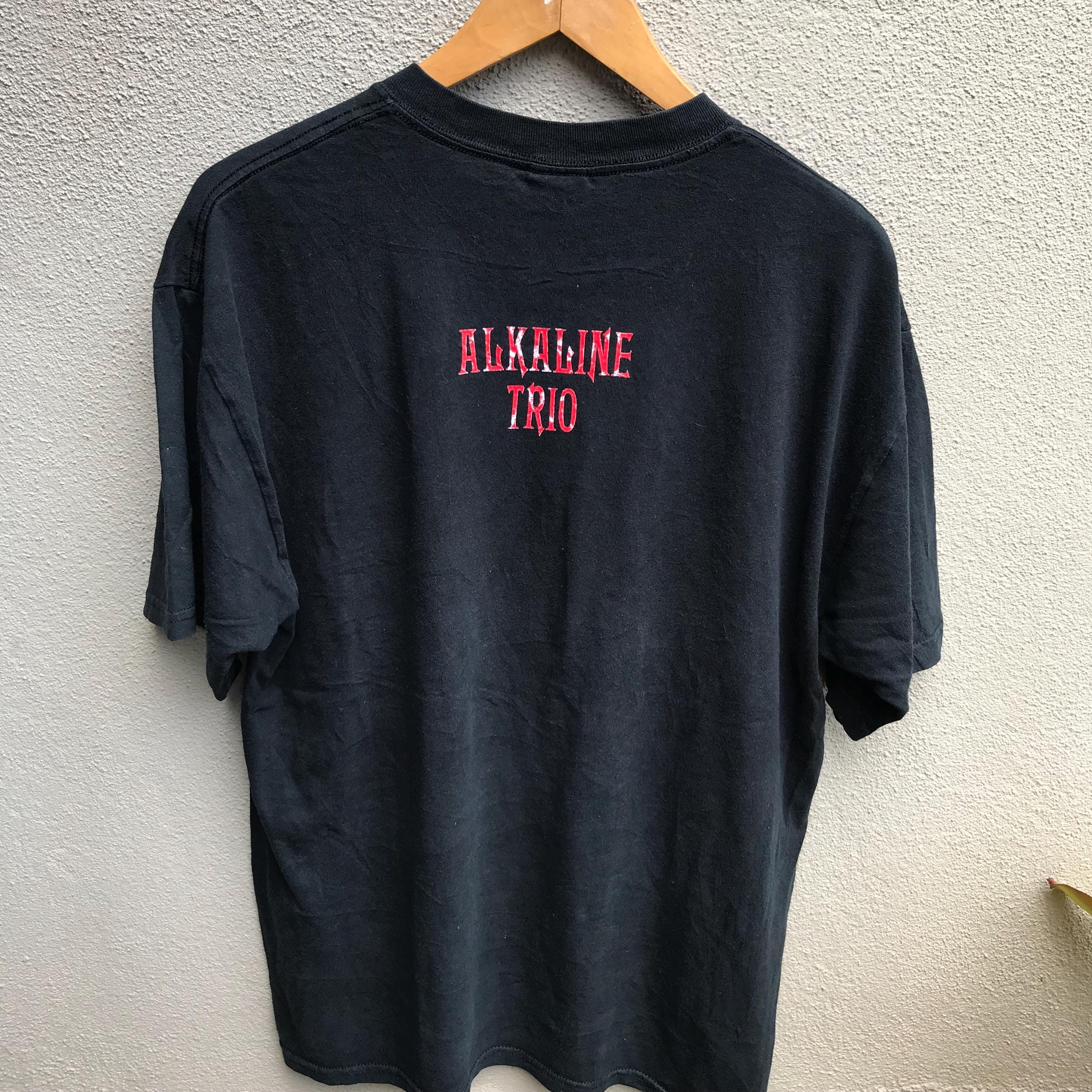 00's ALKALINE TRIO バンドTシャツ　ブラック Amazon.com: Alkaline Trio Band T Shirt Riot Fest Lips Adult