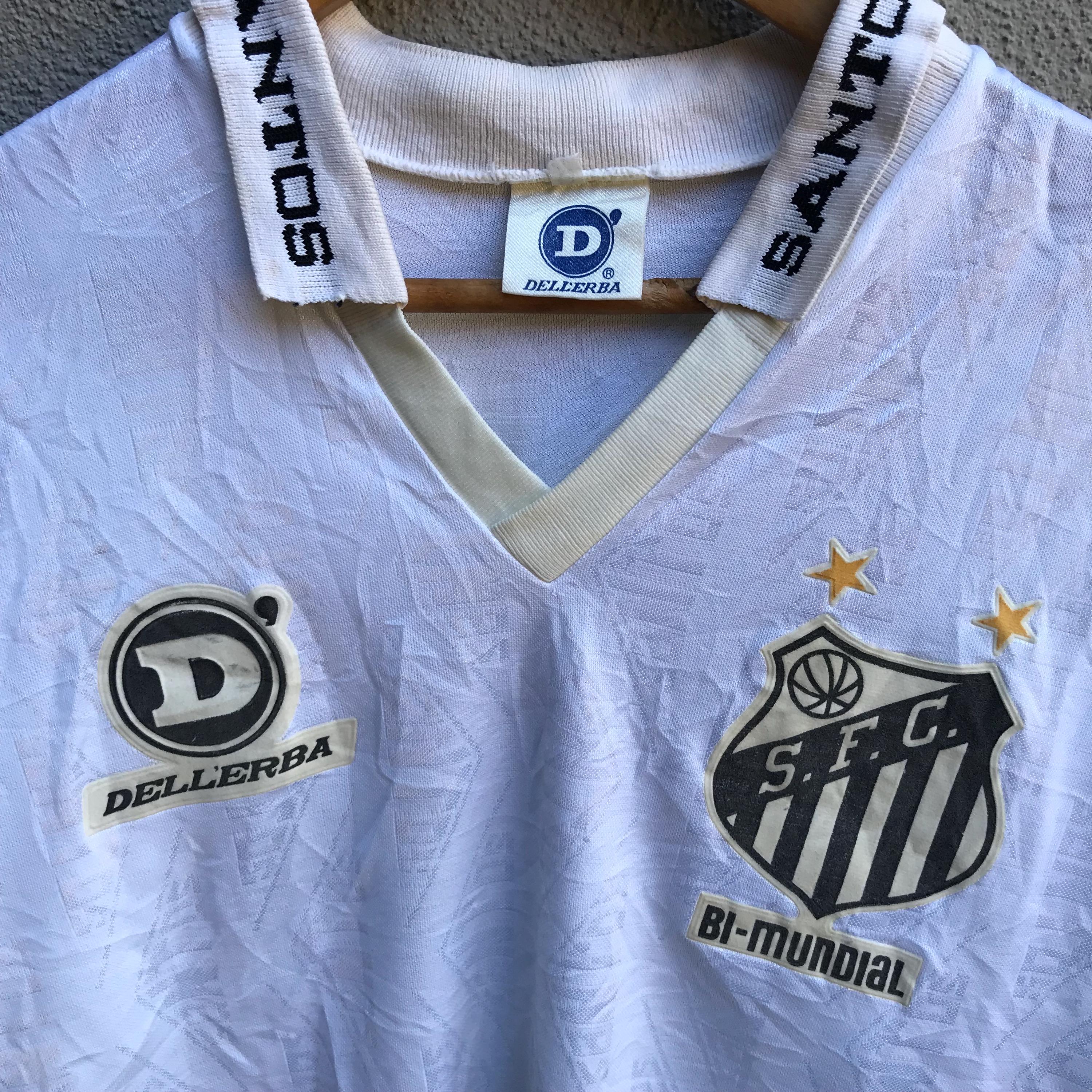 Vintage 90s SANTOS FC Club Brazil Jersey Football - Etsy