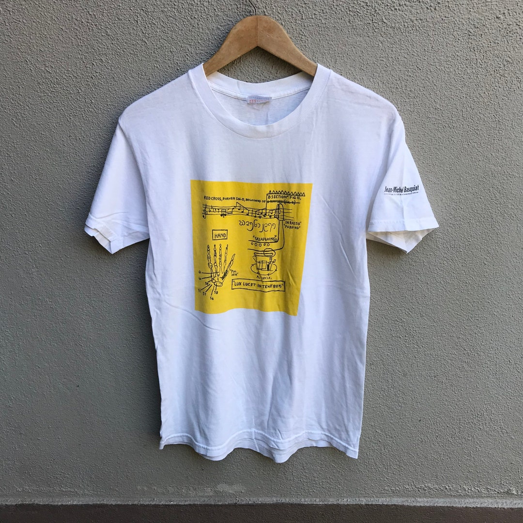 Vintage JEAN MICHEL BASQUIAT Pop Art Tee - Etsy