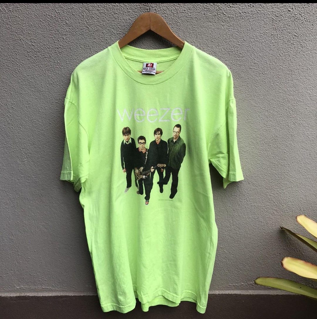 ヴィンテージ 90年代 WEEZER バンドTシャツ / グリーンアルバム