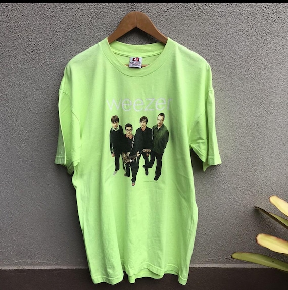 ヴィンテージ 90年代 WEEZER バンドTシャツ / グリーンアルバム