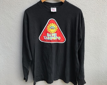 Vintage 90s DENKI GROOVE band tee / synth pop /  electronic / vintage band / longsleeves / Large