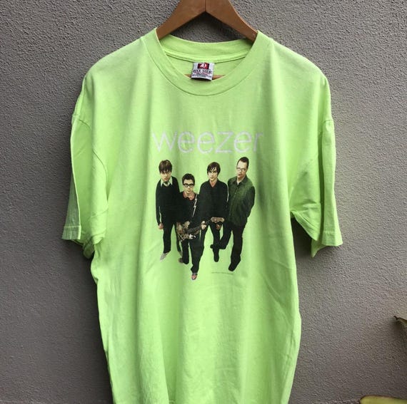ヴィンテージ 90年代 WEEZER バンドTシャツ / グリーンアルバム