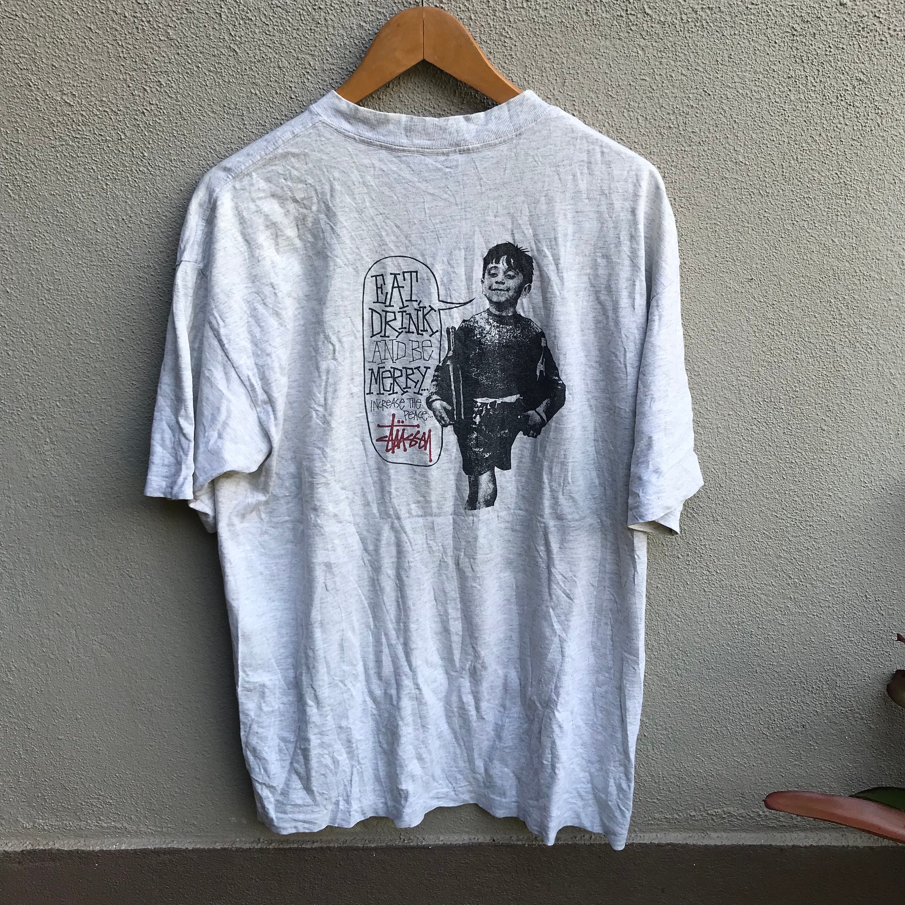 ヴィンテージレア90年代STUSSY USA Tシャツ / リミックスクラシック 
