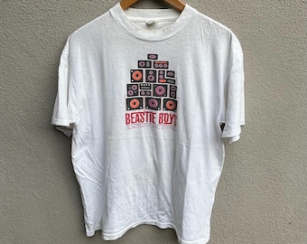 Vintage Rare 90s BEASTIE BOYS Band Tee /quadraphonic Stereo / Rap 