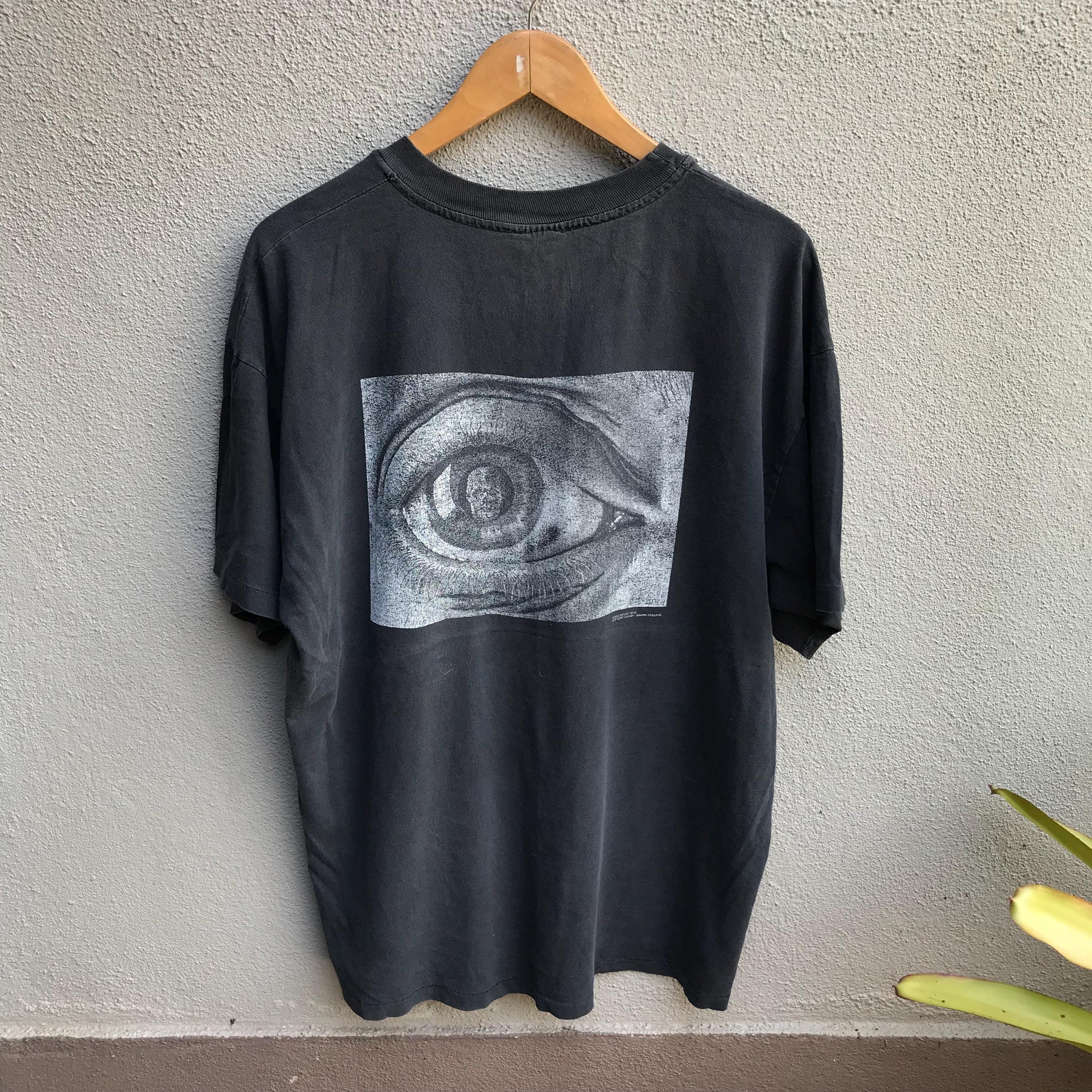 Vintage Rare 90s MC ESCHER Art the Eye Tee - Etsy