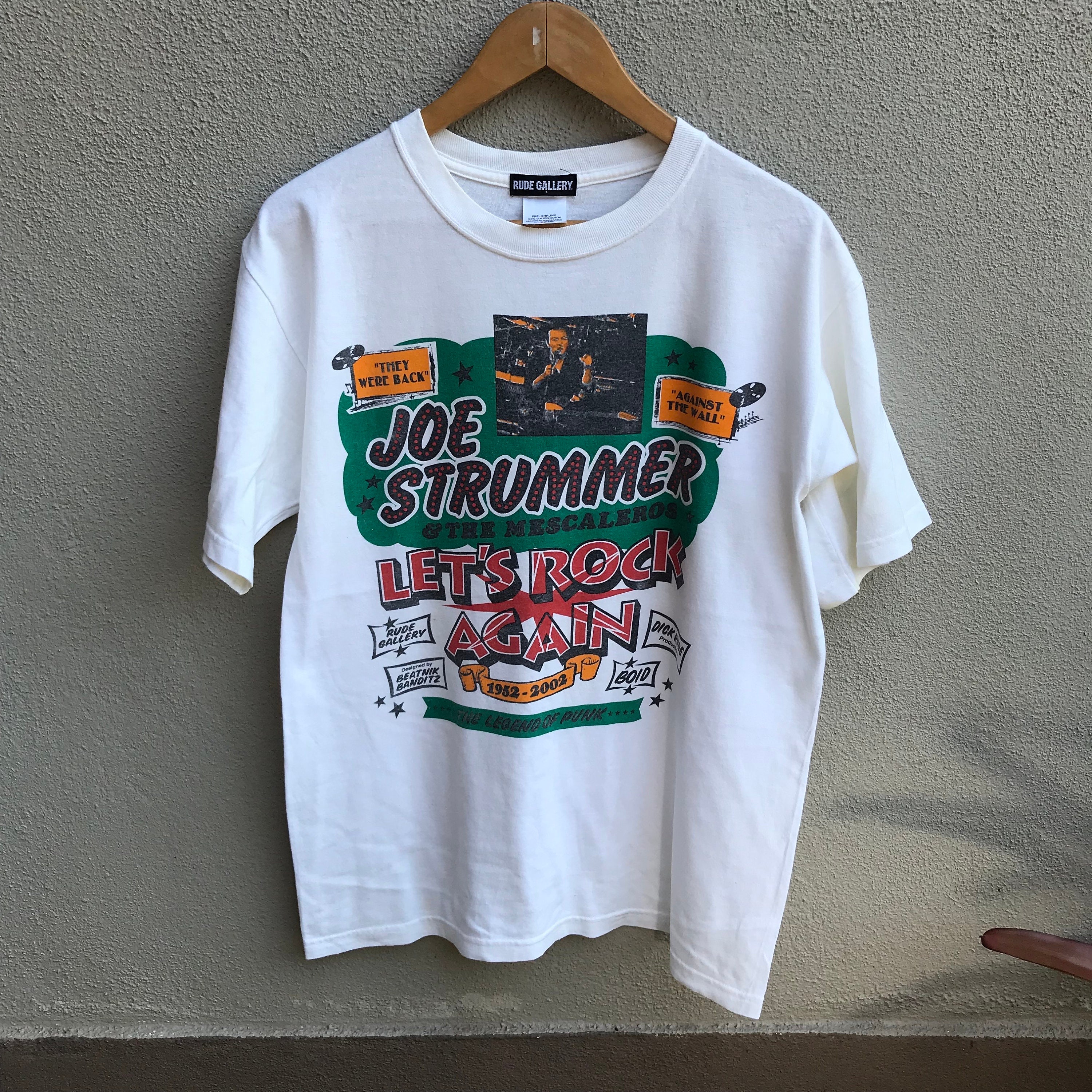 Vintage JOE STRUMMER band tee punk the clash