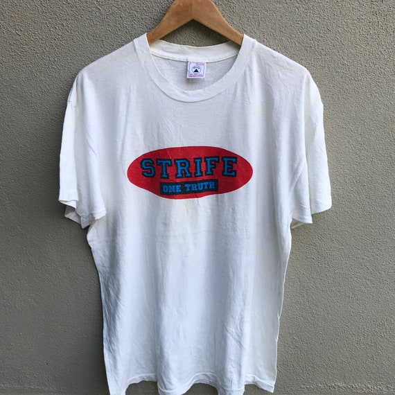 Vintage 90s STRIFE Band Tee One Truth / Hardcore Punk / Large - Etsy