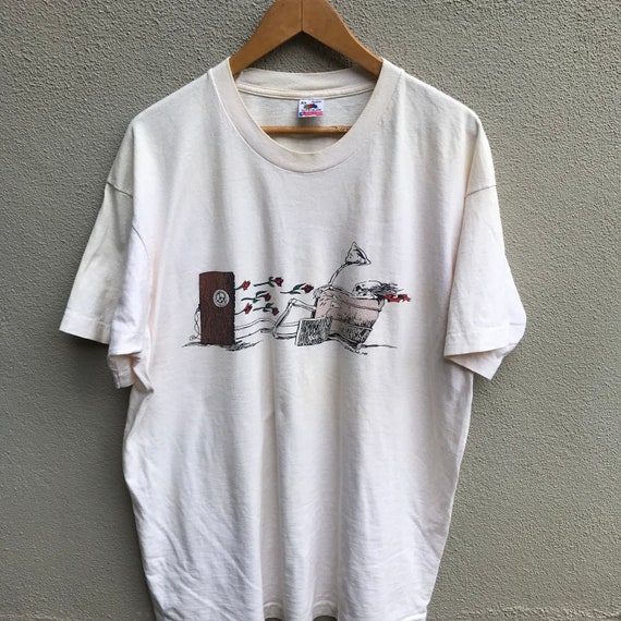 Vintage Rare 90s GRATEFUL DEAD Band Tee Maxell Parody / Deadhead