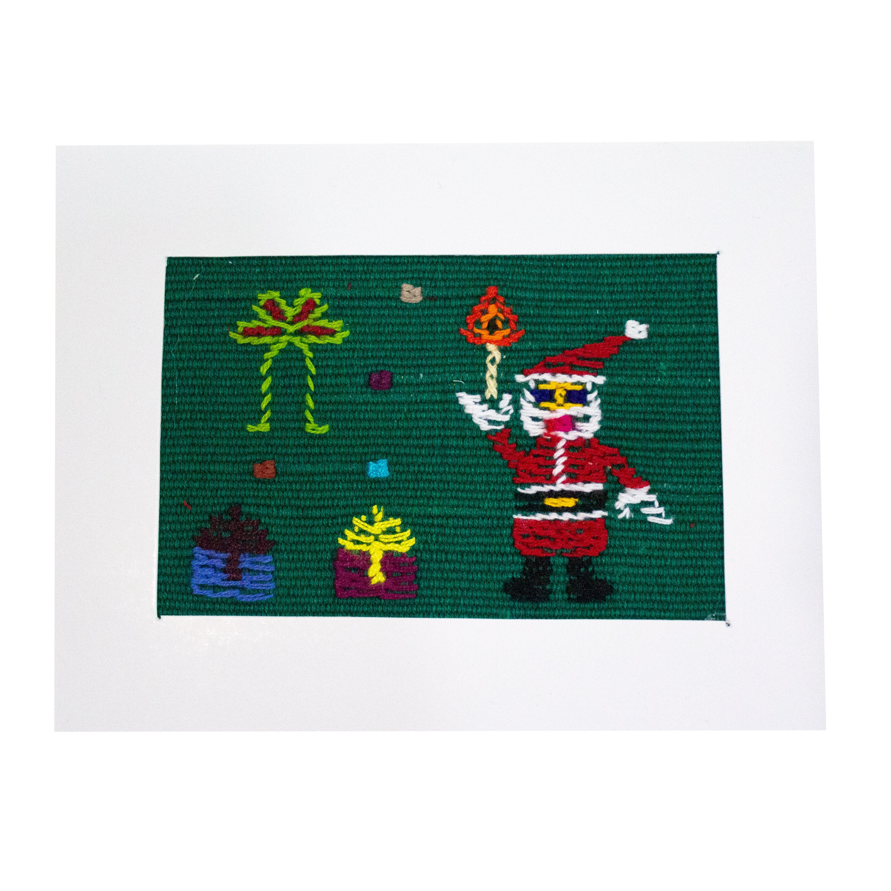 Handwoven Christmas Cards Blank Inside Christmas Stationary Etsy