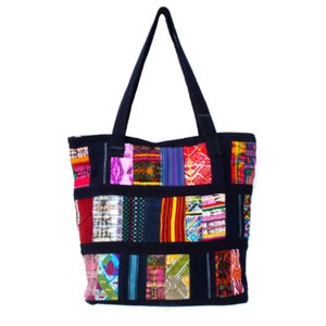 Patchwork Bag Guatemalan Textiles