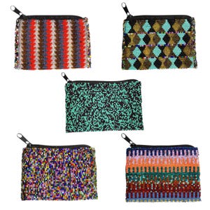 Beaded Coin Purses Handmade in Guatemala