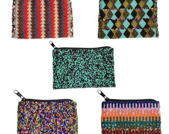 Beaded Coin Purses Handmade in Guatemala