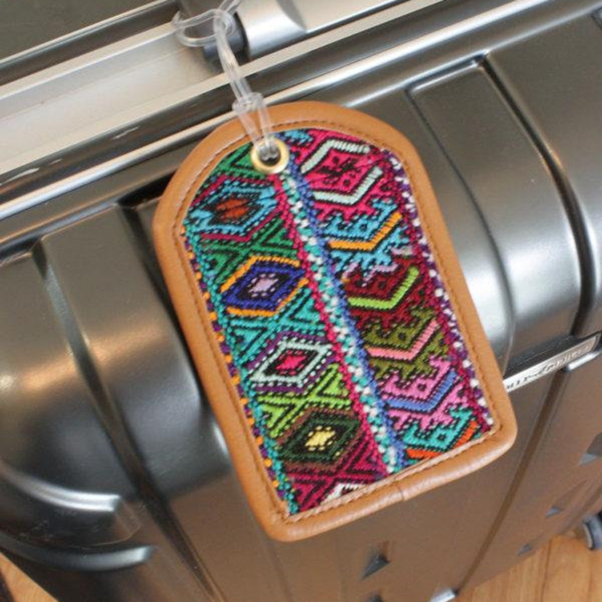 Handmade Luggage Tags Guatemalan Textiles