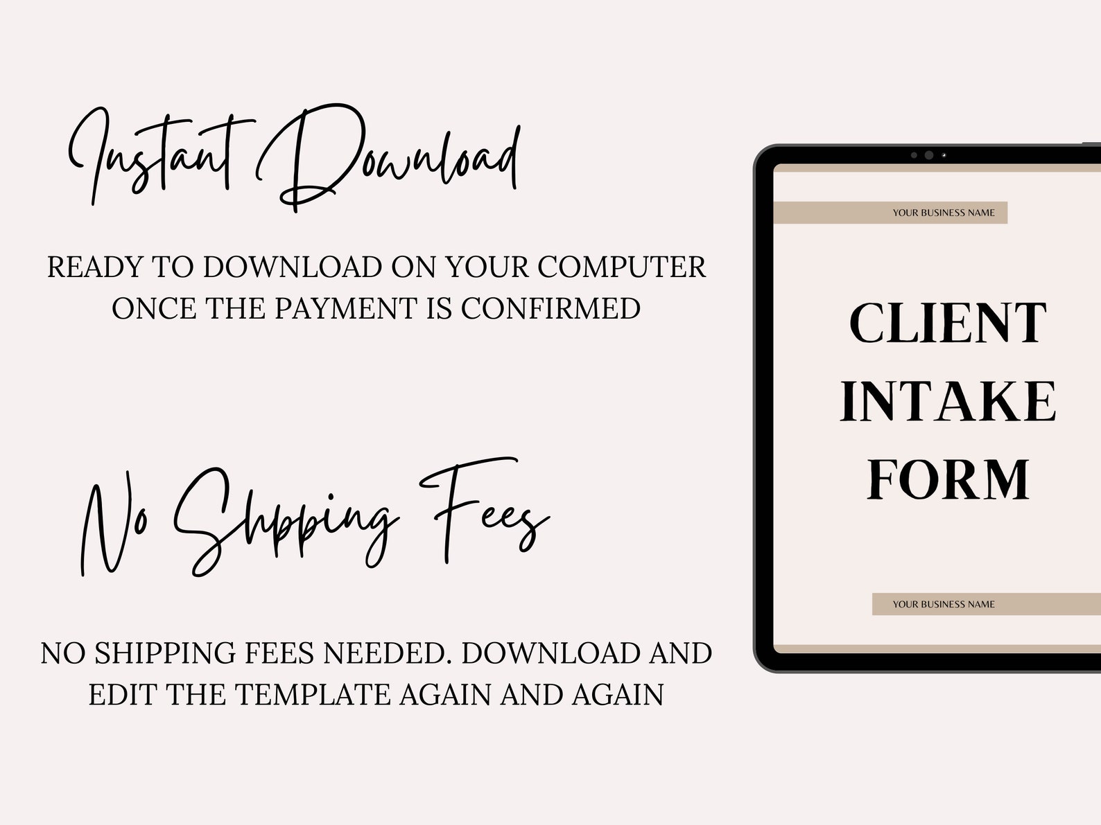 PLR Coaching Intake Forms, Coach Worksheets, Commercial Consultation ...