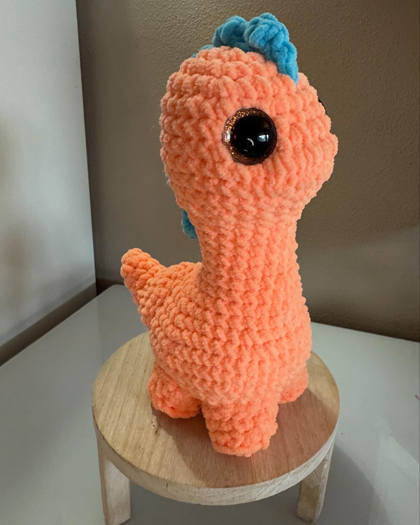 30 Brontosaurus Crochet Patterns for Cute Dino Gifts, Nursery Decor, and Plushies 27 Brontosaurus Crochet Pattern: Beginner Friendly Dinosaur (PDF Pattern)