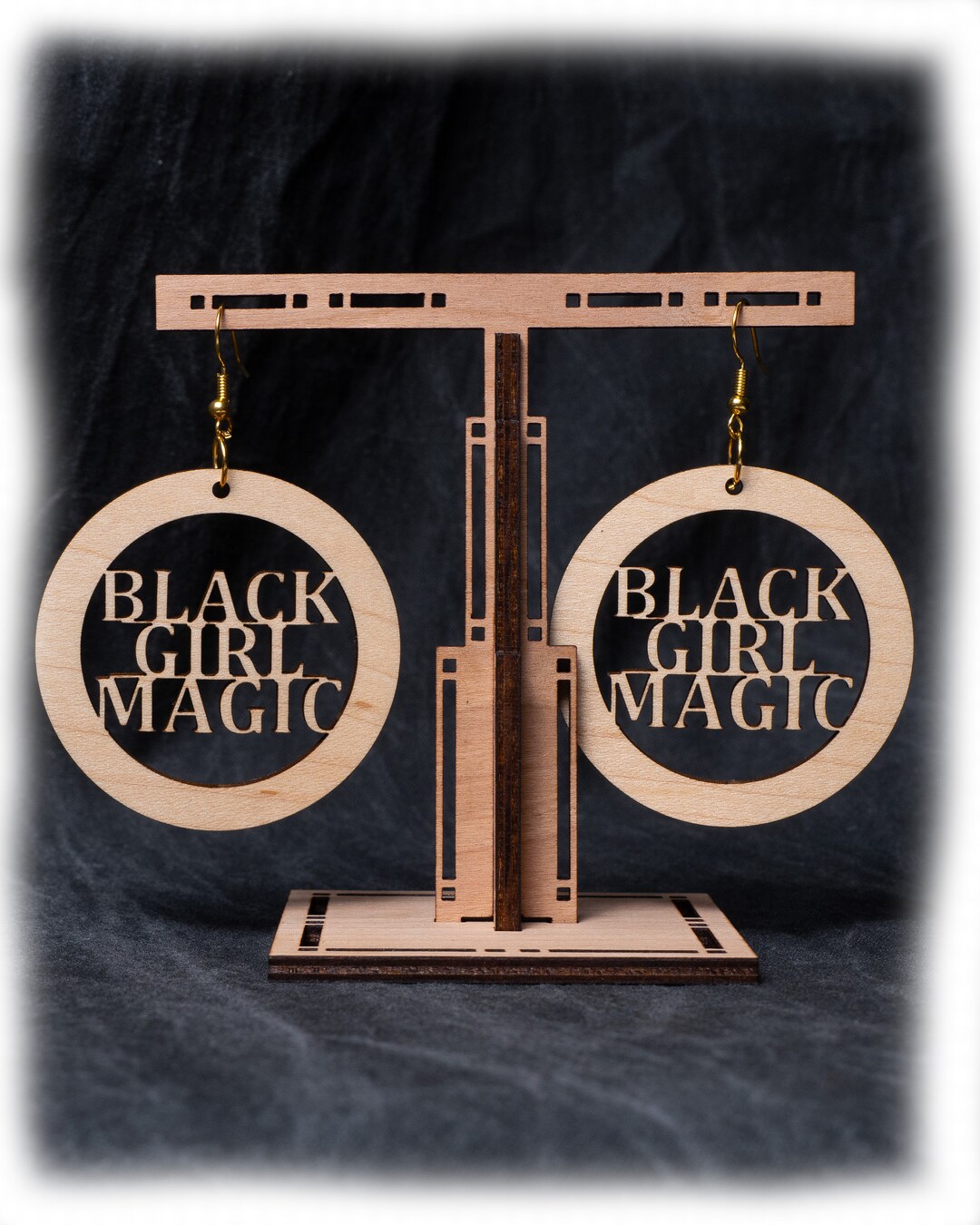 Black Girl Magic Earrings Etsy