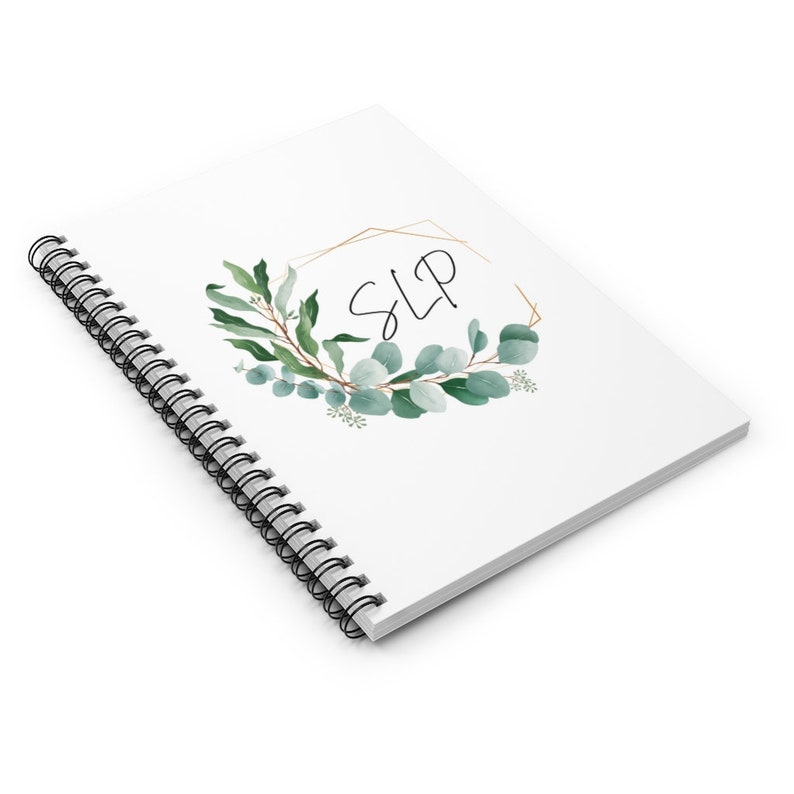 Speech therapy spiral notebook Speech therapy journal Speech image 3