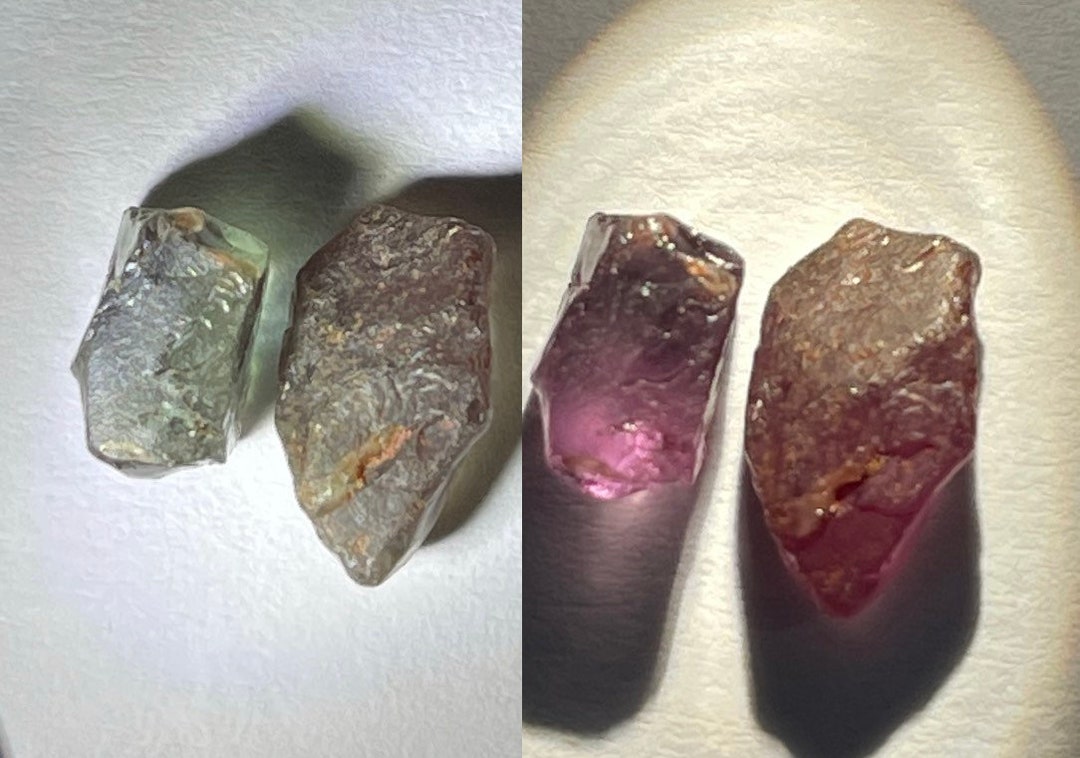 4.2 Ct RARE BLUE Colour Changekenya Etsy