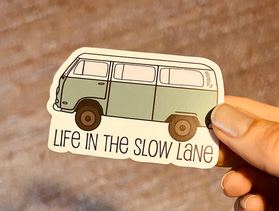 VW Bus Sticker Pack Let the Good Vibes 