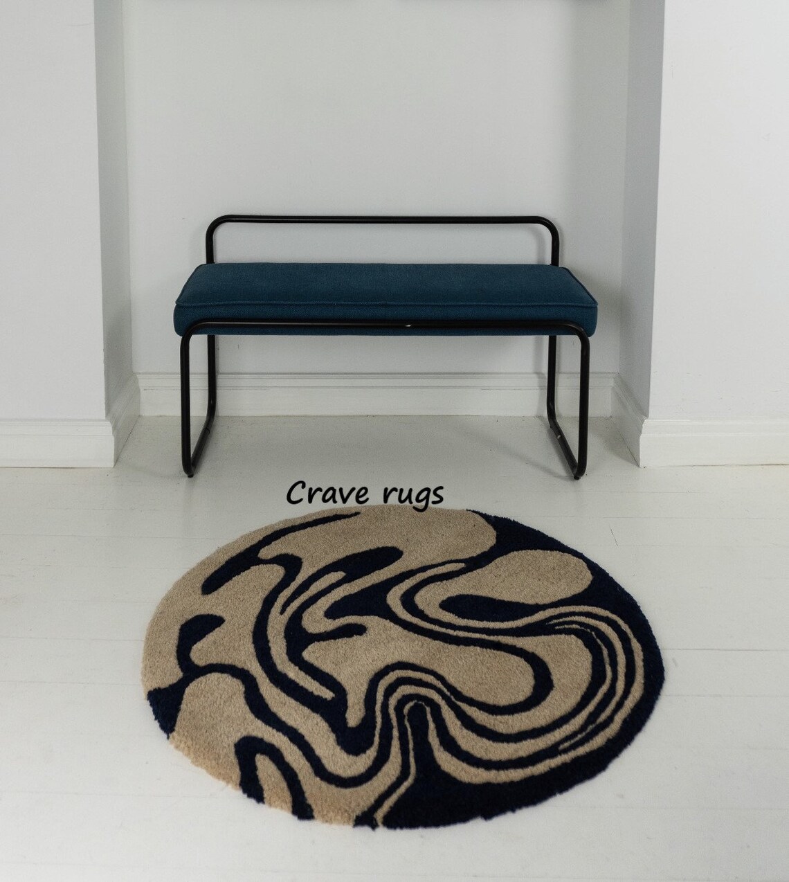 Melting Rug Handmade Tufted Rug Wool Rug Area Rug Hand Tufted Etsy