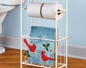 Toilet Paper Magazine Rack | Etsy