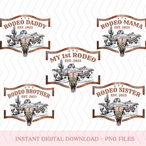 My First Rodeo Birthday png, Cowboy Birthday png, Western Birthday png, My First Rodeo 2023,Birthday png, 1st Birthday png, Instant Download
