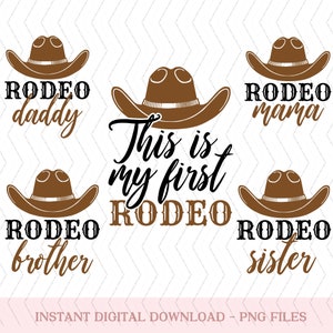 Meu primeiro aniversário de rodeio PNG, aniversário de cowboy png, primeiro aniversário de rodeio png, aniversário ocidental, família de correspondência de rodeio, primeiro aniversário de rodeio png