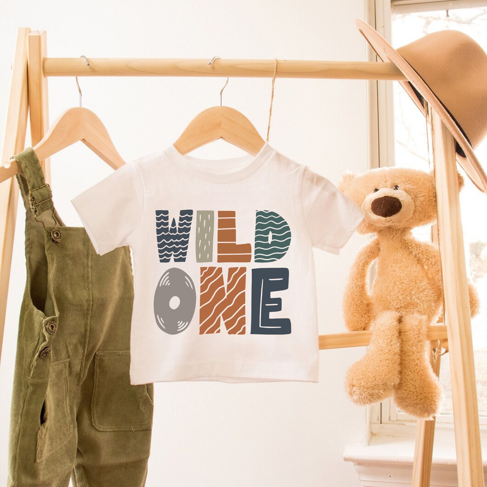 Wild One 1st Birthday Safari Jungle Animals Kids Design - Etsy