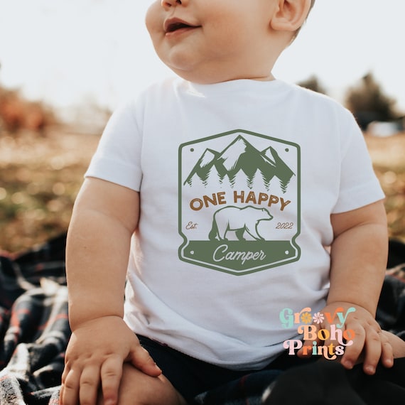 Original Artwork Happy Camper T-Shirt Original Artwork Happy Camper T-Shirt