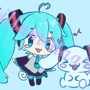 LIEFERUMFANG!! - VOCALOID X SANRIO Drucke!
